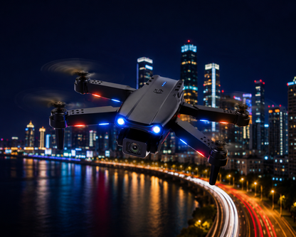 🚁 Dron E99 Cámara Dual 4K WiFi — Zoom 50x, Plegable, Control desde tu Celular