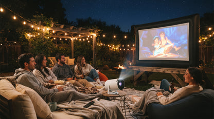 Mini Proyector HY300 Ultra HD — Tu cine personal, en cualquier pared