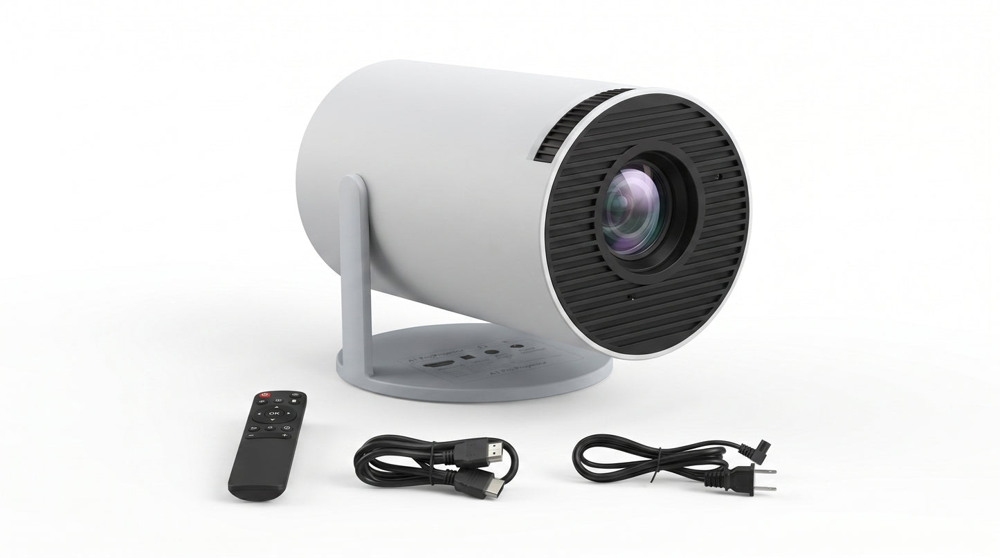 Mini Proyector HY300 Ultra HD — Tu cine personal, en cualquier pared