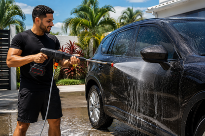 💧 Hidrolavadora Inalámbrica 48V — Kit Completo con 2 Baterías