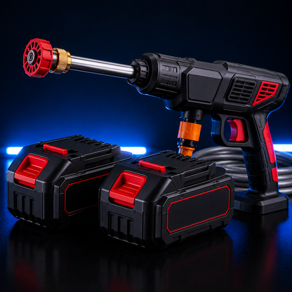 💧 Hidrolavadora Inalámbrica 48V — Kit Completo con 2 Baterías