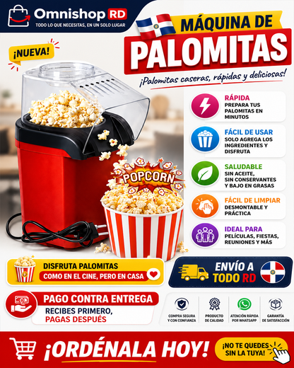 🎬 Máquina de Palomitas Eléctrica